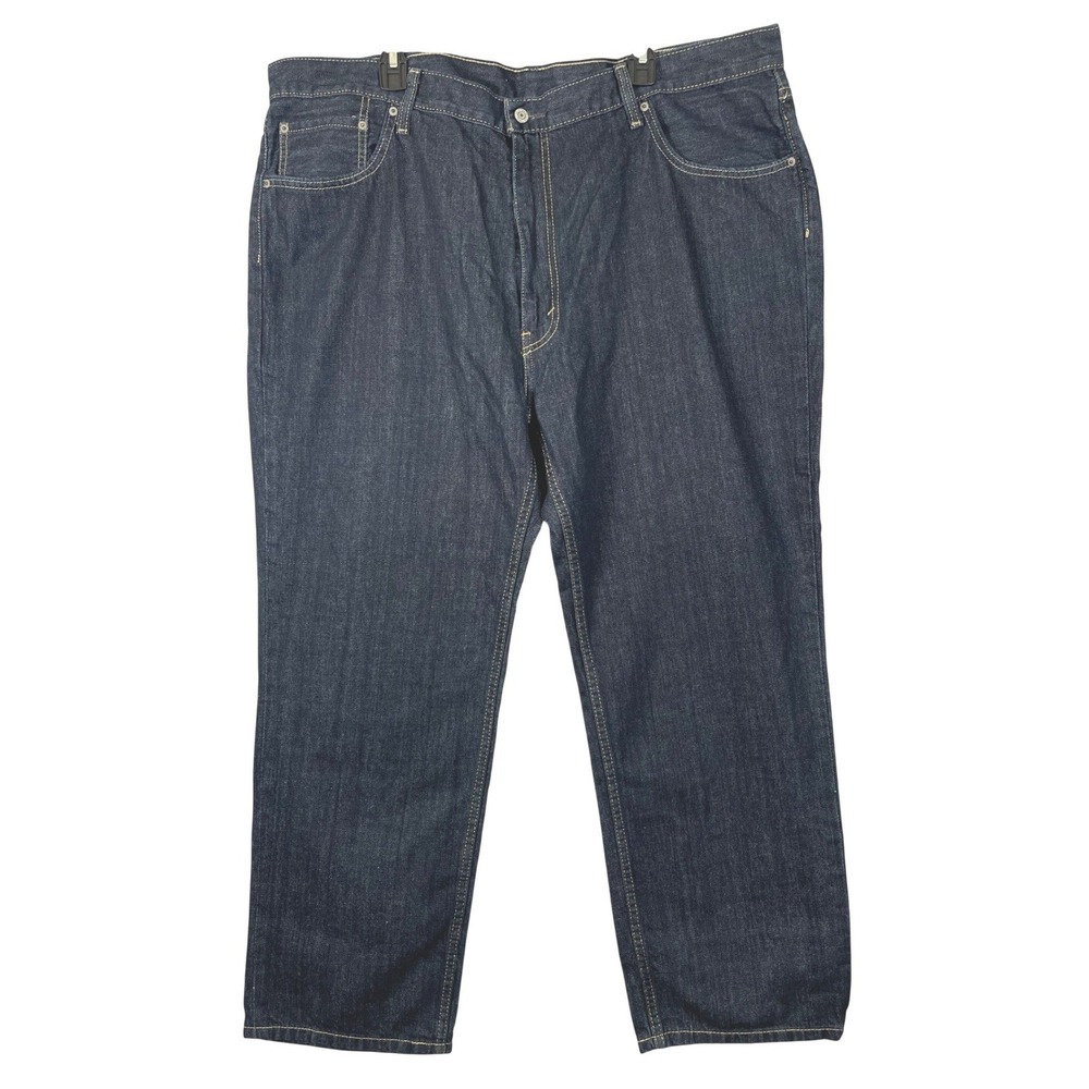 Levi Strauss‎ 559 Relaxed Fit Dark Wash Denim Jeans Mens Size 44x30
